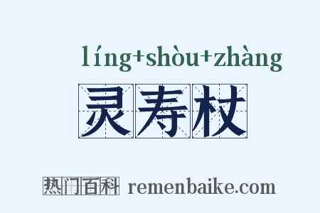 灵寿杖是什么意思的图片